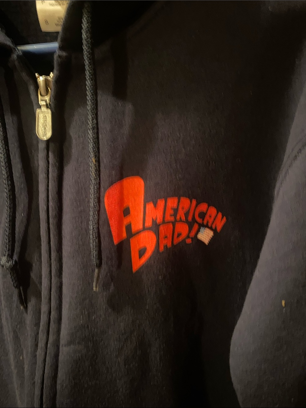 AMERICAN DAD CHARACTER- ZIP UP HOODIE JACKET - Picture 11 of 15
